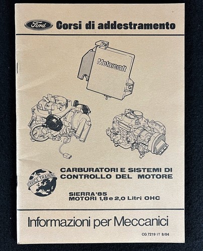 Carburatori sistemi di - carburatori, e