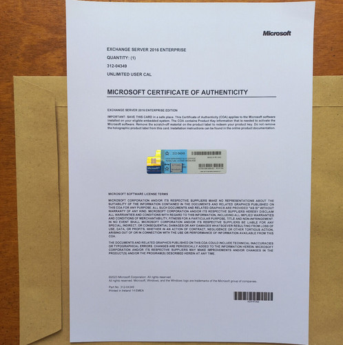 Microsoft exchange server 2016 - microsoft,